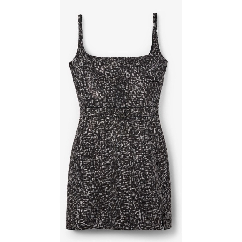 Marc Jacobs $595 Studded Mini Dress Black Size 6